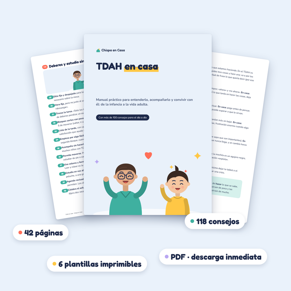 TDAH en casa · Manual práctico para familias (PDF)